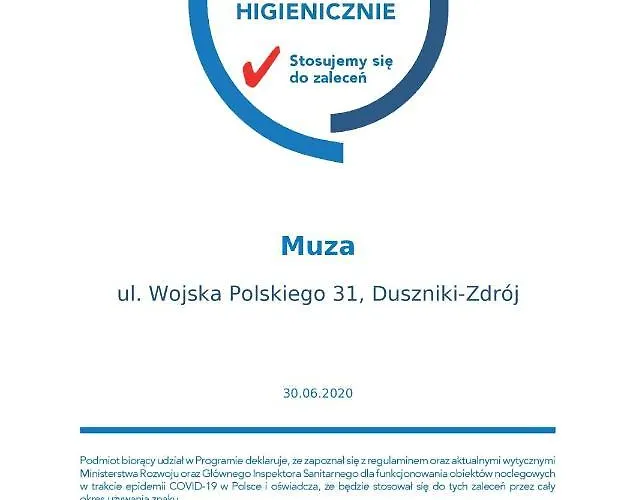 Muza Panzió Duszniki Zdrój